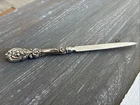 Ornate Reed and Barton Francis I sterling silver letter opener