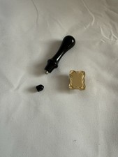 Siegelstempel Petschaft Messing Stempel für Wachssiegel DIY Neu