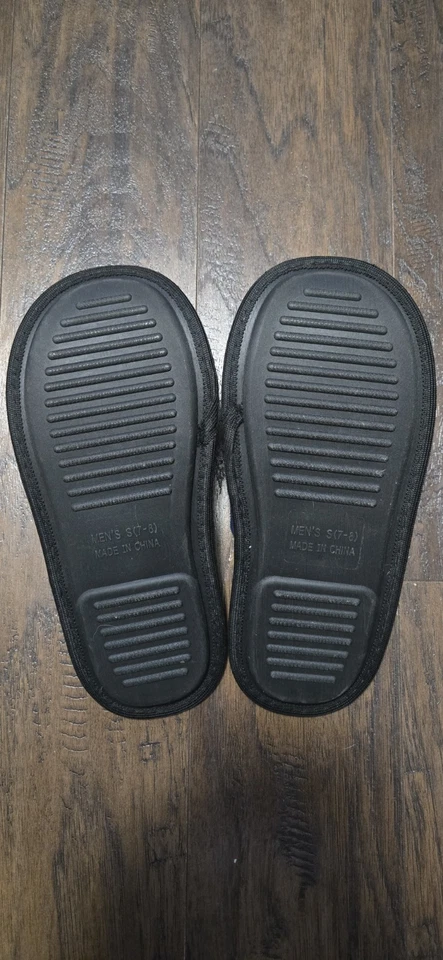 Zapatillas Chicago Bears NFL Para Hombre Talla 7-8 Casa Zapatos Illinois Foco Nuevas Sin Caja Foto 3 de 4