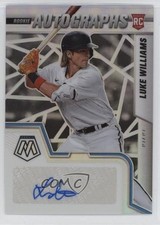 2022 Panini Mosaic Rookie Auto Holo Prizm Luke Williams #RAM-LW Auto 5v0