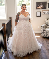 Essence Of Australia D3157IV Wedding Dress see measurements in Description