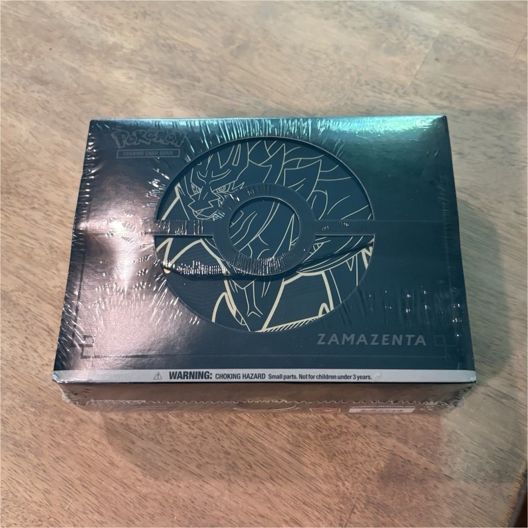 Pokémon Sword & Shield Elite Trainer Box Plus Zamazenta Sealed 2020