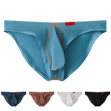 Comfortable Underwear for Men Low Rise Briefs Multiple Size Options Colors