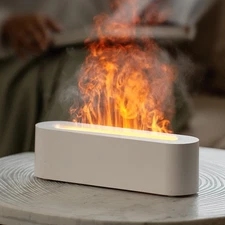 Aroma Diffuser Humidifier Fireplace Effect Ultrasonic Essential Oil