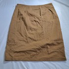 Nine West Womens XXL Tan Knit Pencil Skirt Made in Vietnam Stretch Waist — photo 2