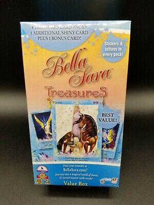 Bella Sara Treasures Value Box NEW 4 Trading Collectible Card Packs