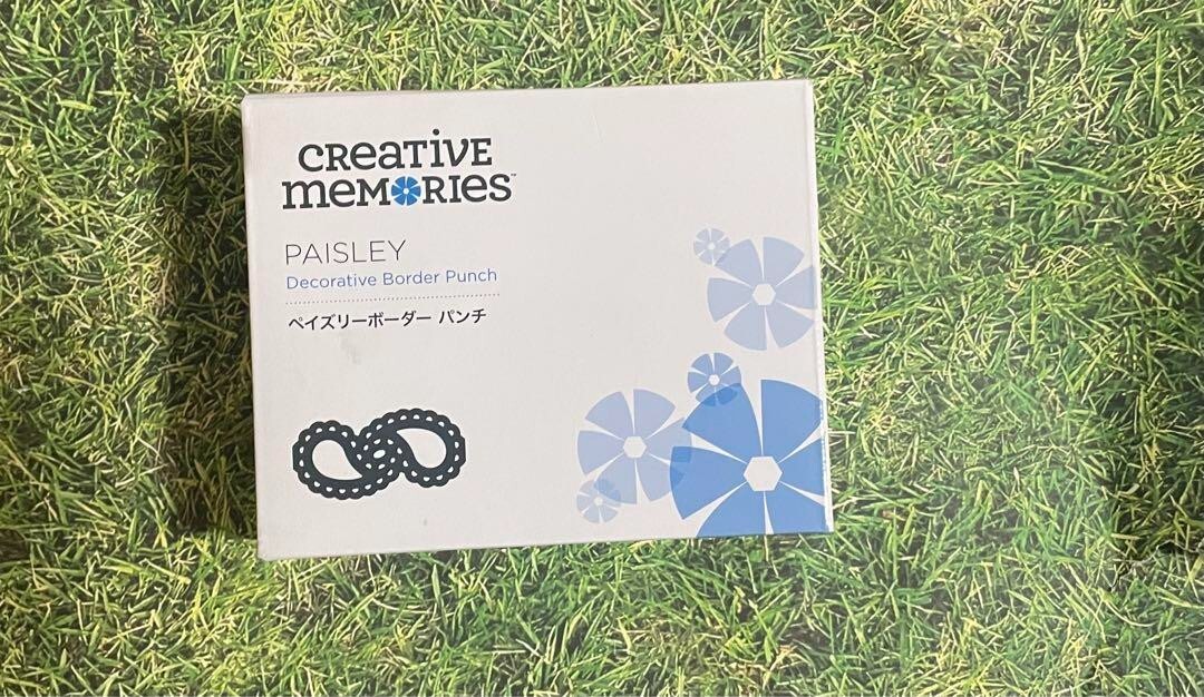 Creative Memories ペーパー　など 単品購入可 Creative Memories PAISLEY Punch Paper Punch Paisley Border Punch