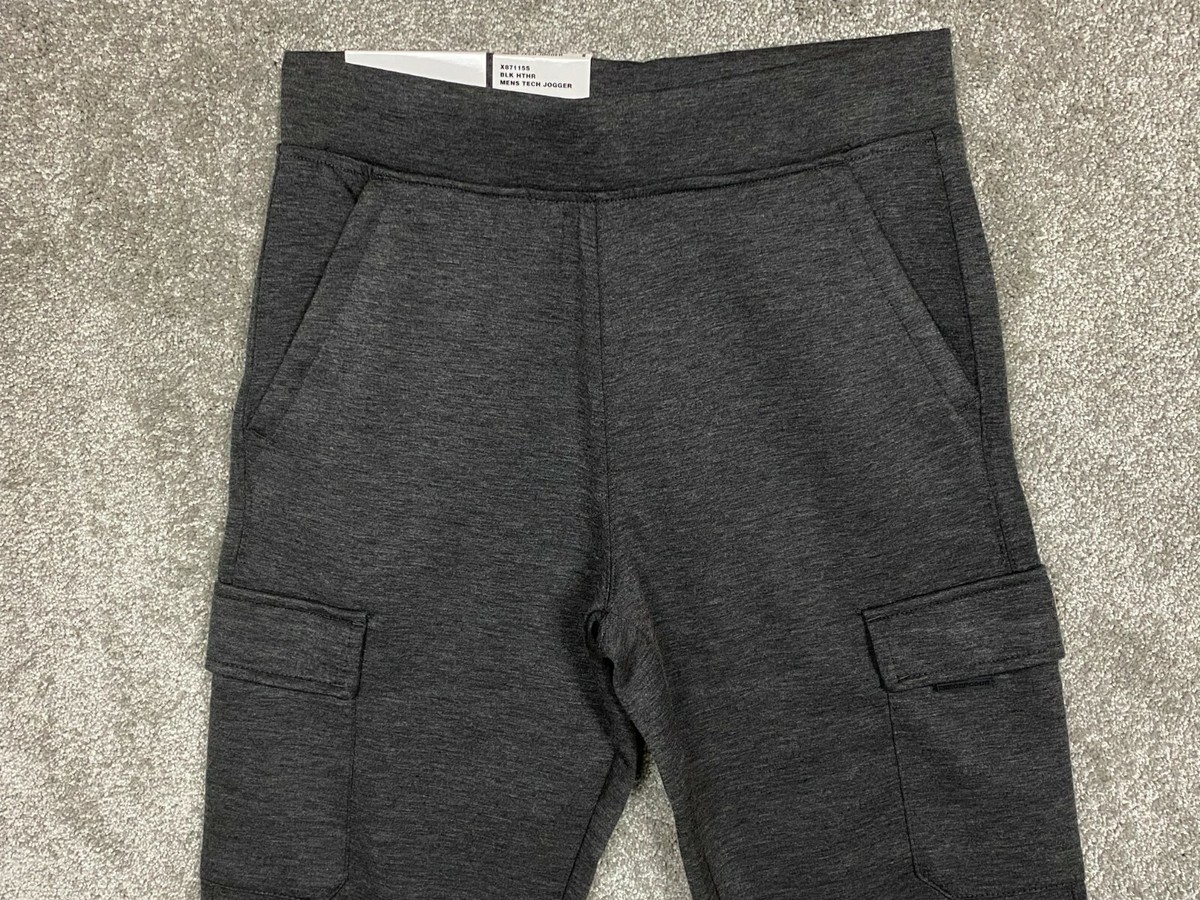 BACKWARDS 防寒 THERMO TECH JOGGER L-size ZeroXposur Mens Tech Jogger Black Heather Pants Size Small Stretch