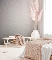 Vliestapete Blumen BläTter Floral Struktur Vintage Weiß Rosa 82357 (2,77€/1Qm)