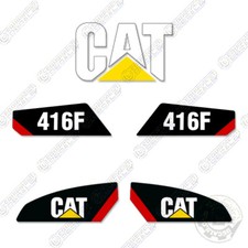 Fits Caterpillar 416F Backhoe Loader Decal Kit Equipment Decals 416 F