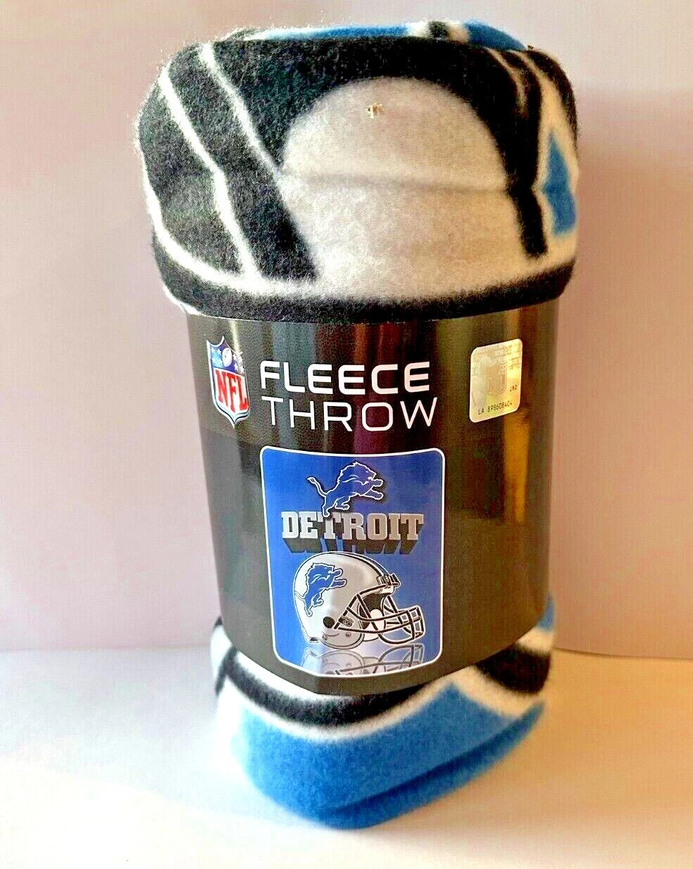 Mirror Grid Iron Fleece Throw Blanket