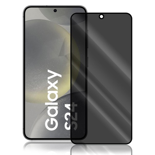 Panzer Folie für Samsung Galaxy S24 Anti Spy Blick Sicht Schutz Hart Glas Folie - Bild 1 von 6