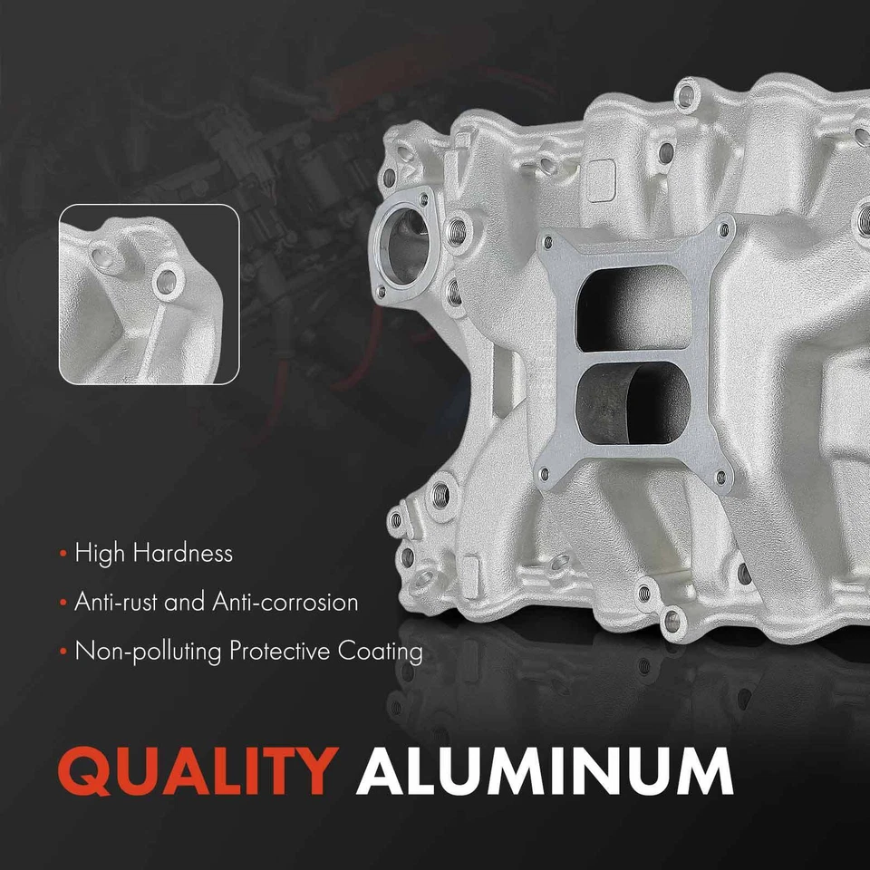 Colector de admisión para Ford Custom Country Galaxie LTD Ranchero Ranch Wagon Mercury Foto 2 de 4