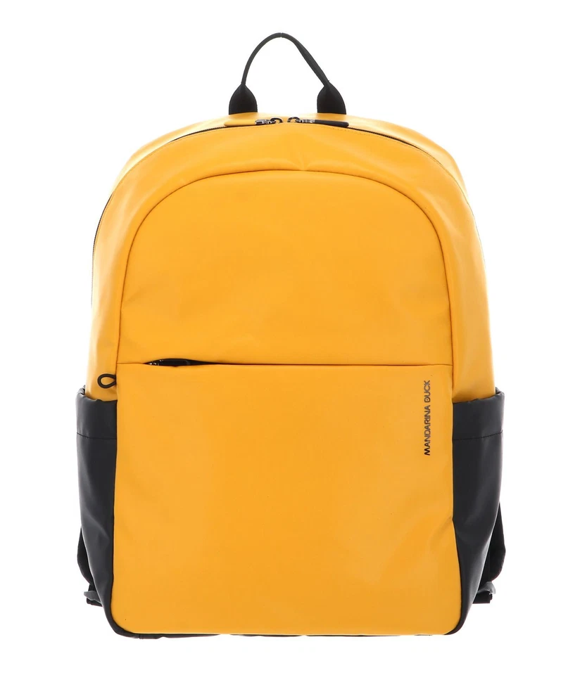 MANDARINA DUCK Eco Coated Backpack Rucksack Rucksack Duck Yellow dunkelgelb Neu
