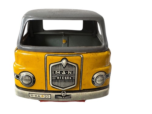 VNTG ARNOLD German Tin Litho MAN Wind Up Truck ¥50 - Picture 4 of 13