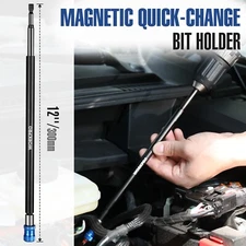 1 x Drill Bit Extension, 12" Magnetic Drill Screwdriver Bit Holder Extender NEW
