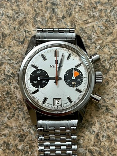 1969 Nivada Dato with Original Bracelets 