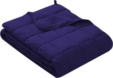 Soft Weighted Blanket, Heavy Blanket with Glass Beads, Calming Weighted Blanket