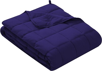 Soft Weighted Blanket, Heavy Blanket with Glass Beads, Calming Weighted Blanket