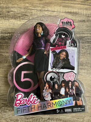 Barbie 5th Harmony Normani Figurine Doll Mattel Sony Music Simco 2014 See Pics!