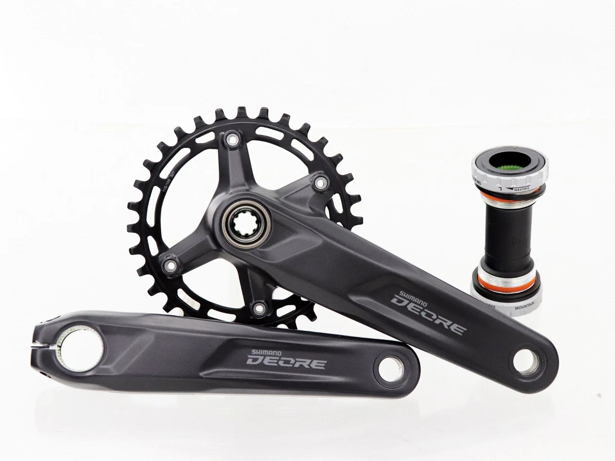 SHIMANO DEORE M5100 1x11 Speed MTB Groupset 170MM 175MM With MT200