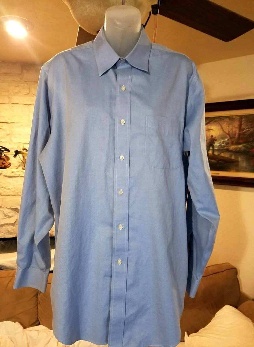Allen Solly Mens Shirt All Cotton Blue Shirt 16