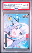 PSA 10 Weiss Schwarz Gawr Gura Signature Hololive HOL/W104-142SSP SSP
