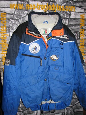 【ヴィンテージ】Anba of Austria スキー／レーシングジャケット Anzi Besson Vintage Italia Italy winter sci skj nylon giacca