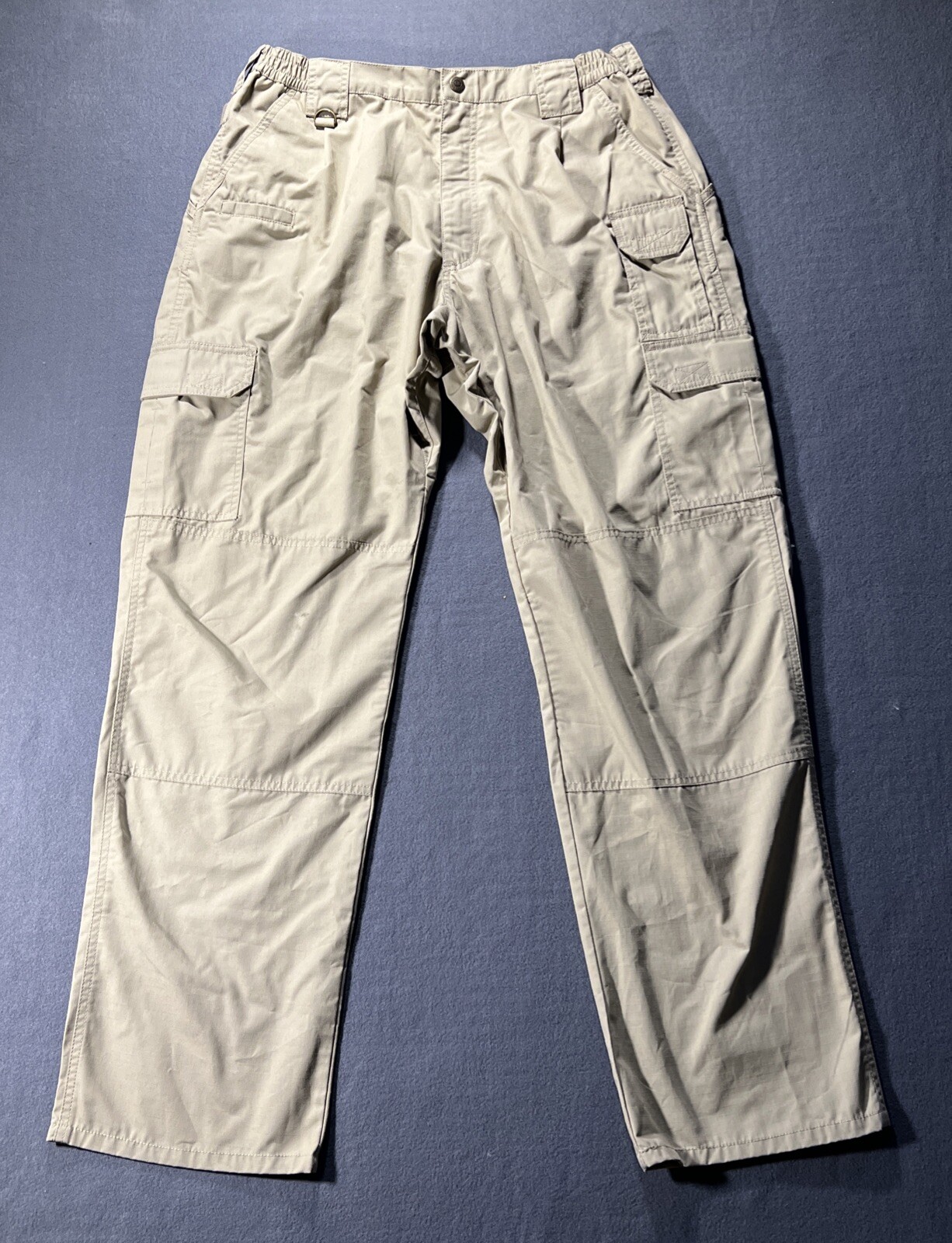 5.11 タクティカルパンツ メンズ 36x34 タン カーゴ Taclite プロ リップストップ キャンバス コンバット