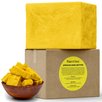 Raw African Shea Butter YELLOW 100% Pure Natural Unrefined Organic Bulk 