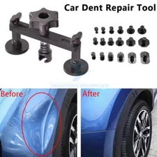 Car Paintless Dent Puller Tabs Bridge Lifter Body Repair Hail Removal Tool Kit