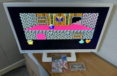 Cassette Commodore 64 Bride of Frankenstein - Fonctionne -👽👾Idée Cadeau Rétro👾👽 - Photo 2/24