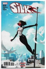 Silk #19 (June 2017, Marvel Comics) Last Issue Great Helen Chen Cover