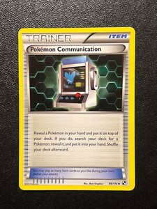 Pokemon Communication 99/114 Black & White Regular