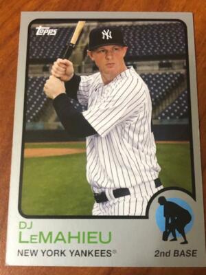 2021 Topps Archives DJ LeMAHIEU Silver #99/99 New York Yankees | eBay