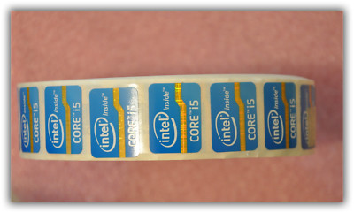 5x Intel Core i5 Inside Sticker Badge 2nd 3rd Generation Desktop Logo 18x24mm US