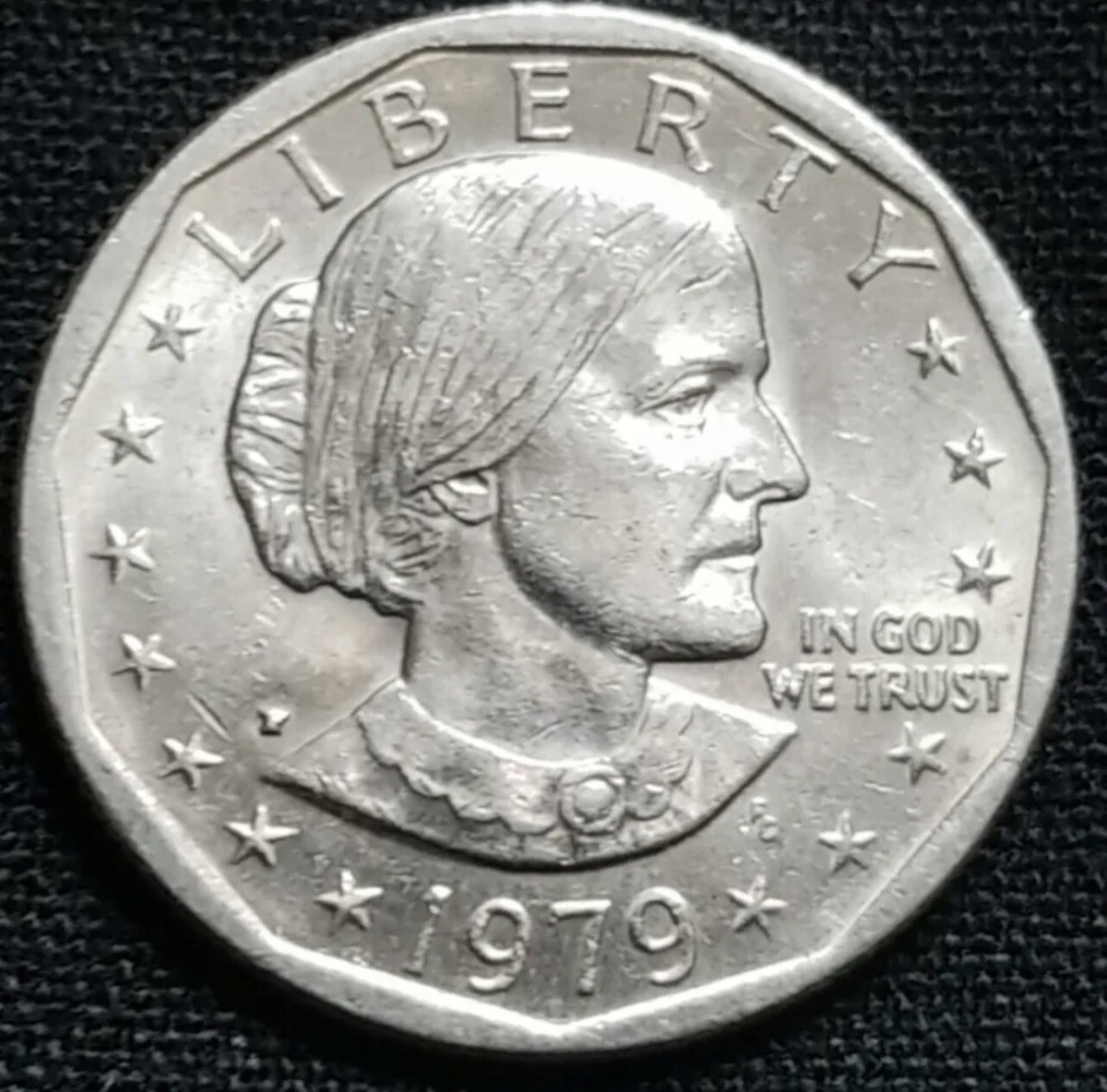 1979-P Susan B. Anthony Liberty FG One Dollar U.S. Coin Rare P