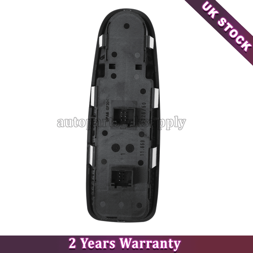 Window Control Switch 6554YH for Citroen C4 Picasso I MPV 1.6 2.0 HDi 2006-2013 - Picture 2 of 7