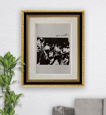 Andy Warhol, Hand-Signed Original Print With COA and +$3,500 USD Appraisal.*