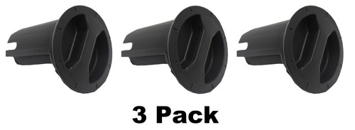 3 Pack Aftermarket Rear Access Cover Cap Compatible with SeaDoo 291003390 - Picture 2 of 4