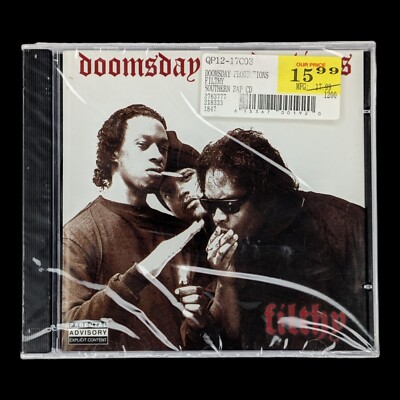 Doomsday Productions CIN SITY RECORDSコンピ SEALED, Doomsday Productions – Filthy CIN 19-2, Audio CD, 1st