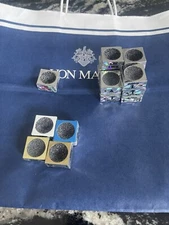 CUE CUBE Billiard Cue TIP TOOL - 2 in 1- Shaper Scuffer Nickel Radius Pick Color