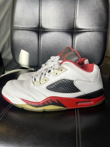 jordan 5 fire red ebay