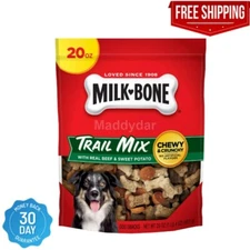 🐶🐶🐶Milk-Bone🐶🐶🐶🐶Trail Mix with Real Beef & Sweet Potato Dog Treats