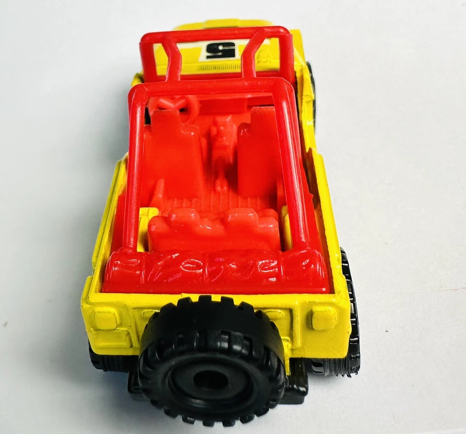 CORGI 1980s JUNIORS 1:64 #182 4X4 RENEGADE JEEP YELLOW VERY RARE CJ - Image 4 of 4