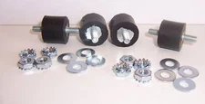 IGNITION BOX RUBBER SHOCK VIBRATION MOUNT KIT (10-32)