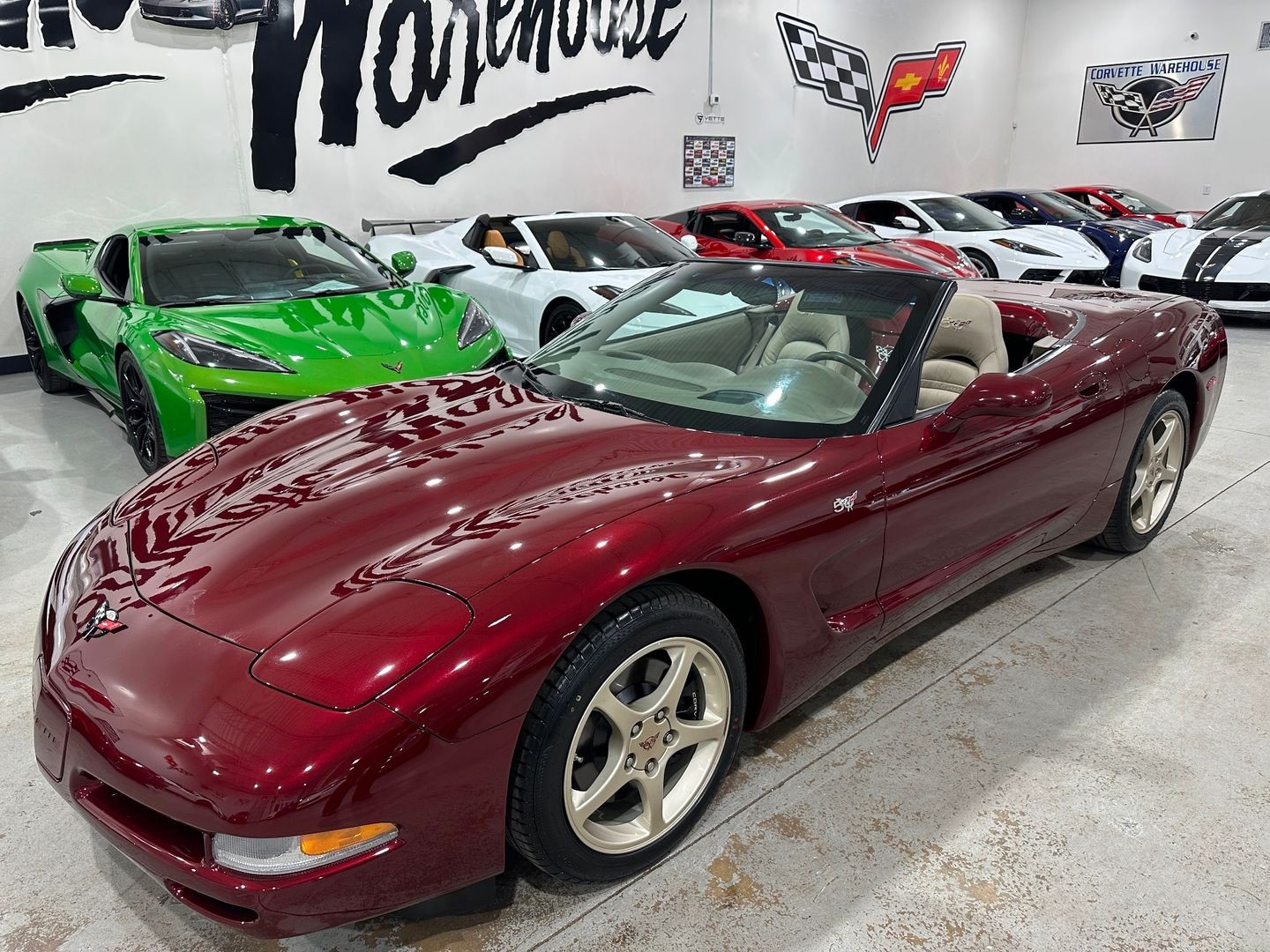 2003 [94U] 50th Anniversary Red Chevrolet Corvette   | C5 Corvette Photo 4