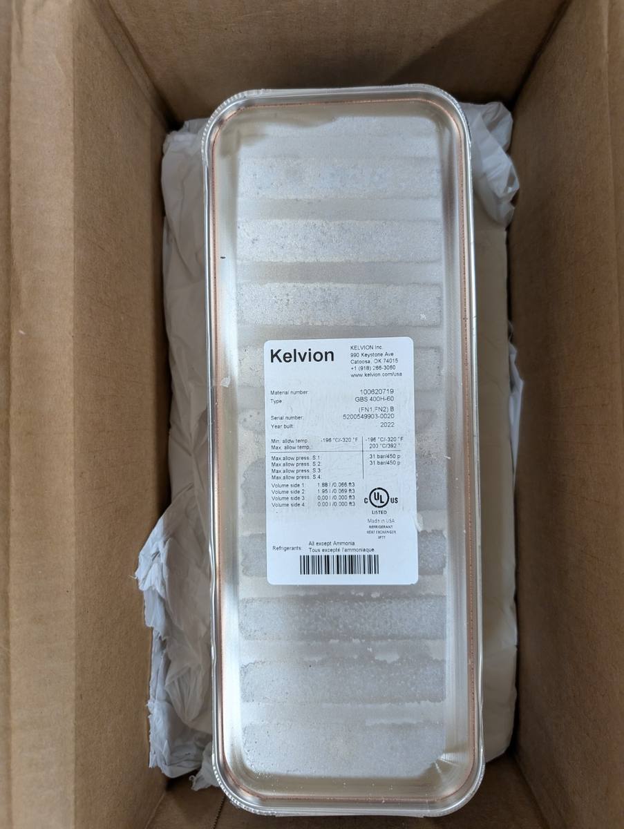 Rページ　ebh New, Kelvion, GBS400H-60, BRAZED PLATE HEAT EXCHANGER | eBay