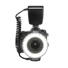 RF-550D Macro LED Ring Flash Light Adapter Ring for Canon Nikon Fujifilm Olympus