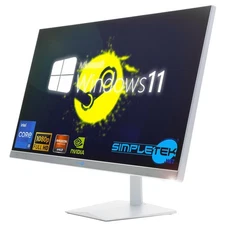 AIO All In One I9 27" Win11 8GB 240GB GPU GT710 1GB PC Computer Editing Gaming